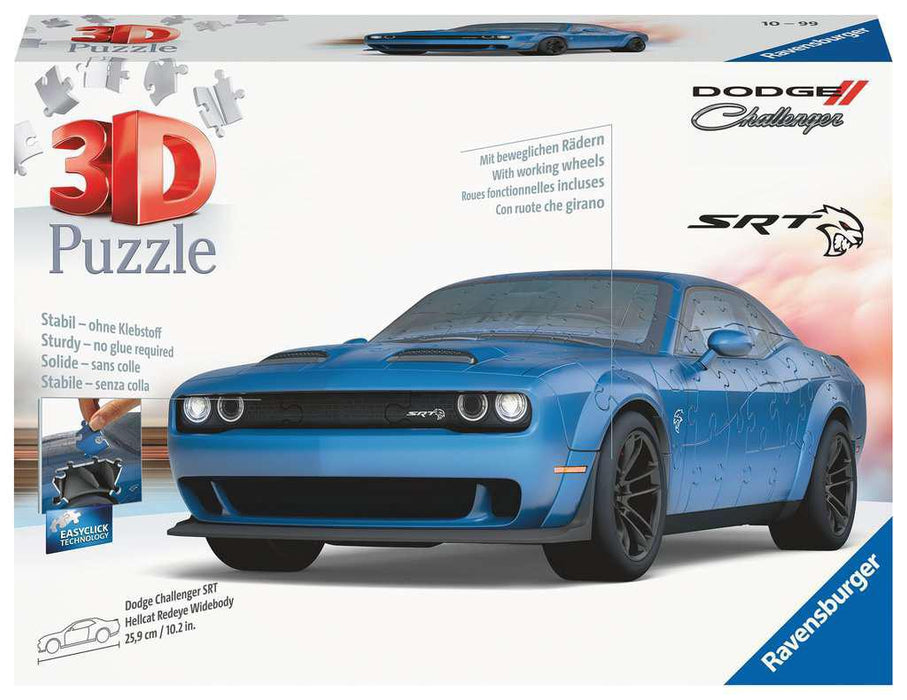 Dodge Challenger SRT Hellcat Redeye Widebody 3D Puzzle (Ravensburger 108 pieces)
