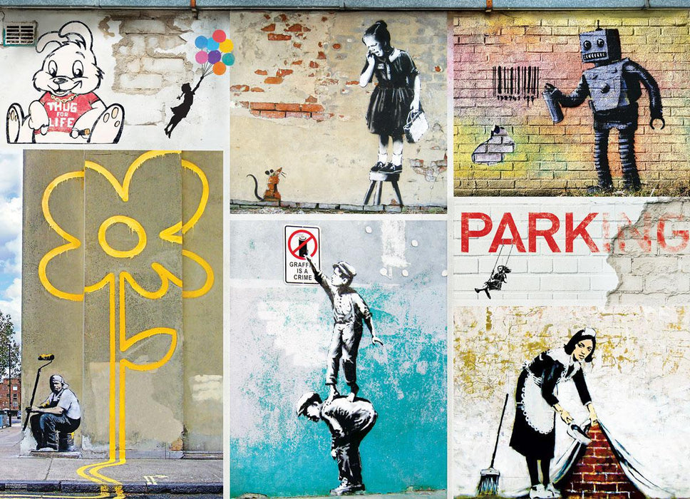 Street Art by Banksy (Eurographics 1000pc)