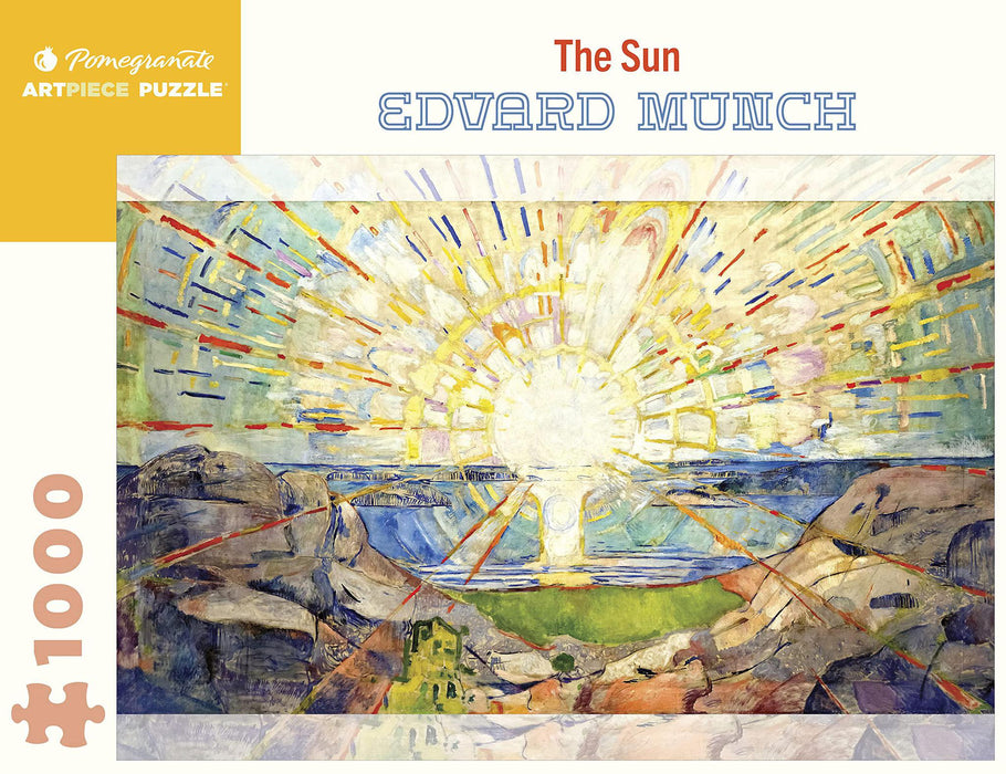 Edvard Munch - The Sun (Pomegranate 1000pc)