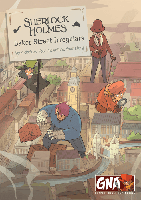 Sherlock Holmes: Baker Street Irregulars (GNA - Graphic Novel Adventures)