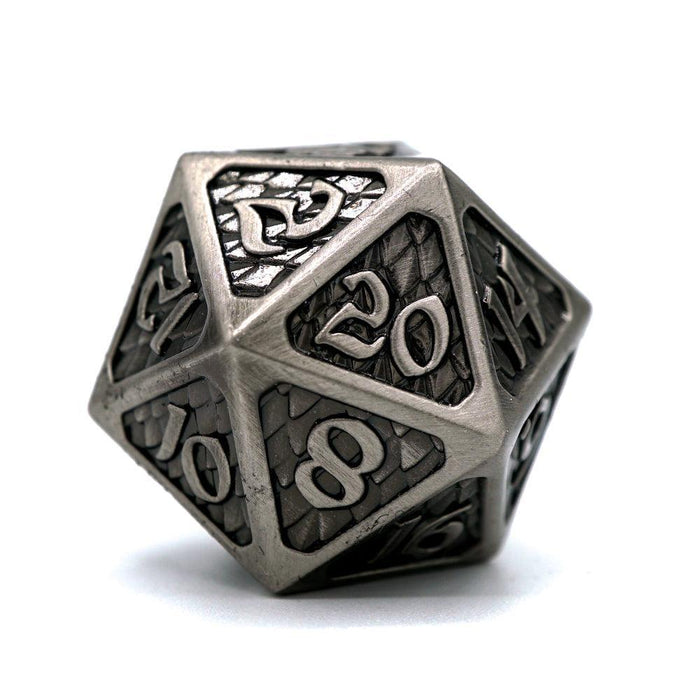 Drakona Eldric Argentum Metal Single d20