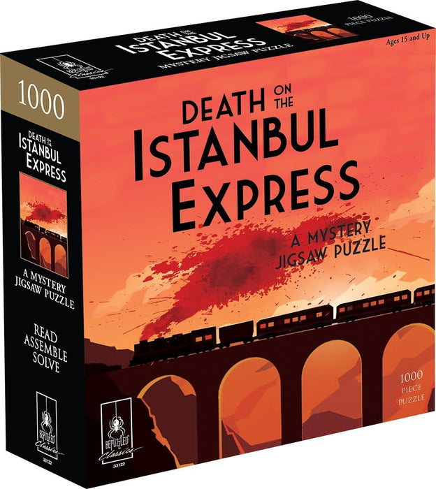 Death on the Istanbul Express: A Mystery Jigsaw Puzzle