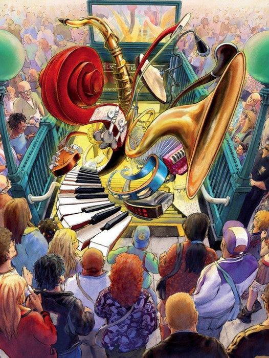 Feel the Rhythm (New York Puzzle Company 1000pc)