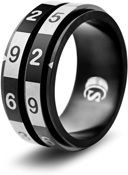 d100 Ring (Black)