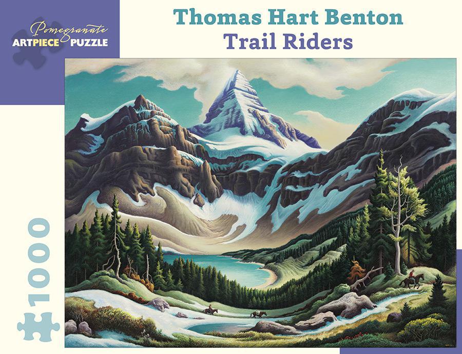 Thomas Hart Benton: Trail Riders (Pomegranate 1000pc)