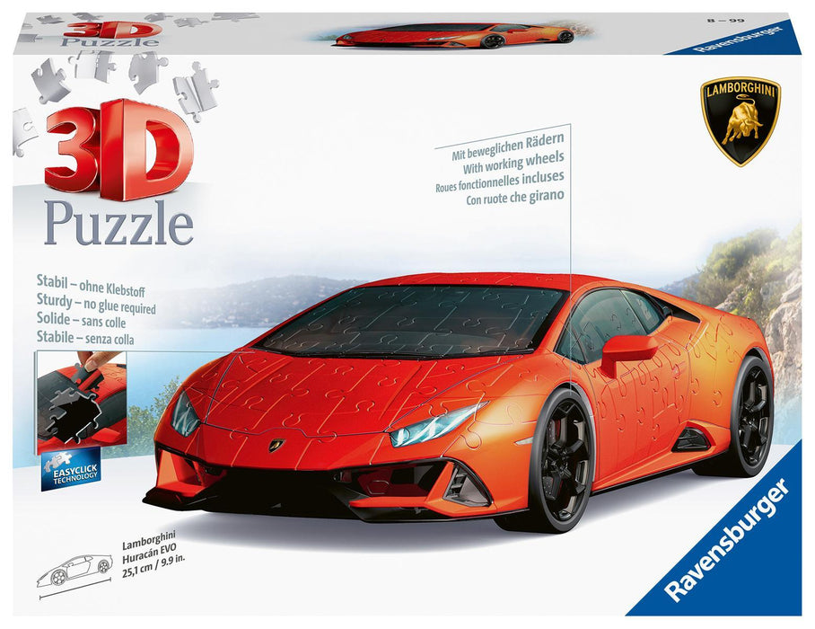 Lamborghini 3D Puzzle (Ravensburger 108 pieces)