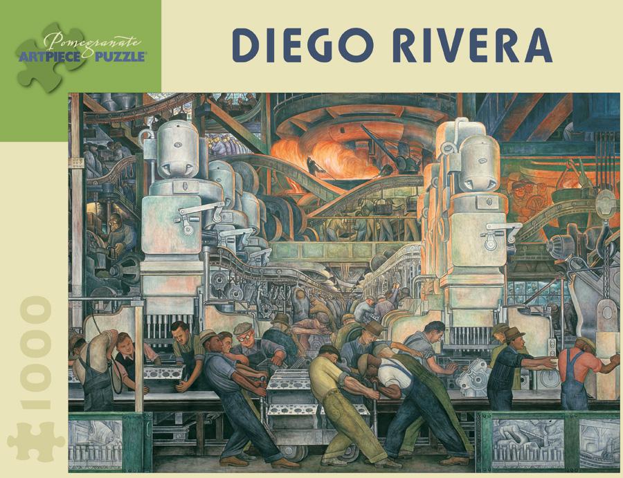 Diego Rivera - Detroit Industry (Pomegranate 1000pc)