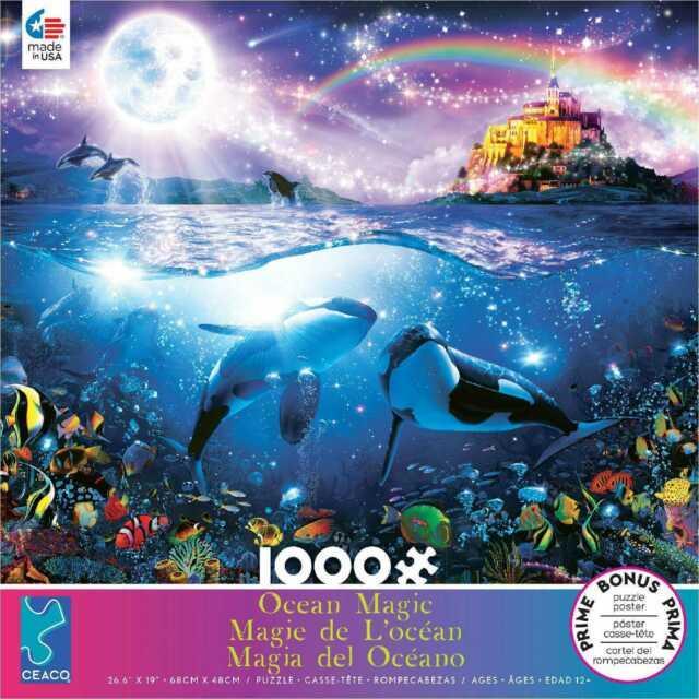 Ocean Magic: Orcas (Ceaco 1000pc)