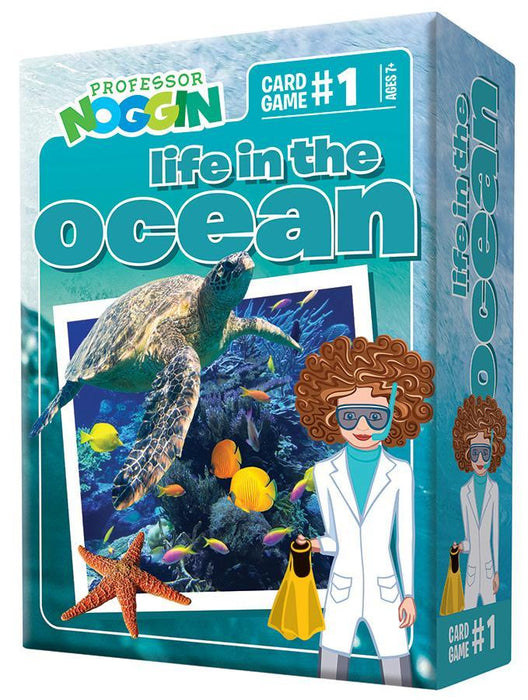 Professor Noggin Card Game: Life in the Ocean