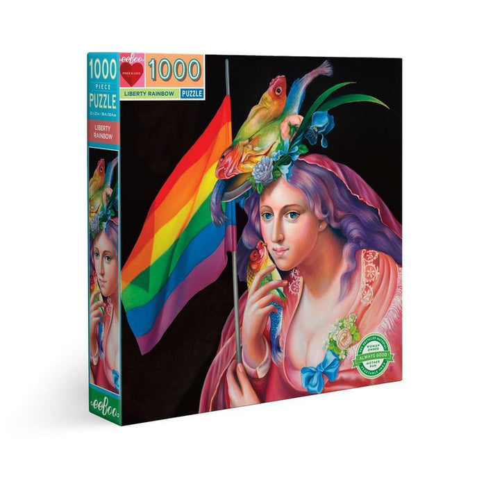 Liberty Rainbow Eeboo 1000 pc Puzzle