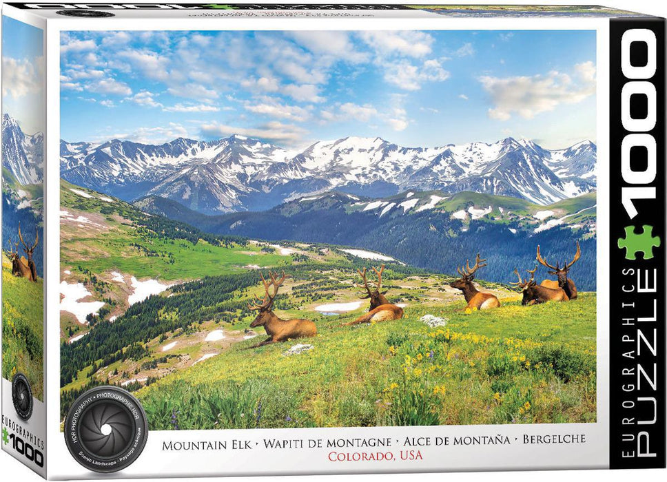 Mountain Elk (Eurographics 1000pc)