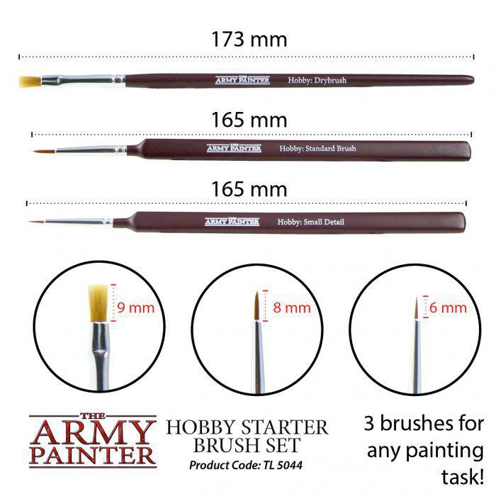 Army Painter Hobby Starter Brush Set